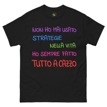 T-shirt classica Uomo Strategie