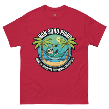 T-shirt classica Uomo Risparmio Energetico