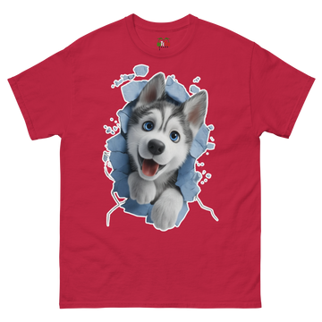 T-shirt classica Uomo Husky