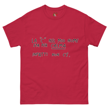 T-shirt classica Uomo Calma
