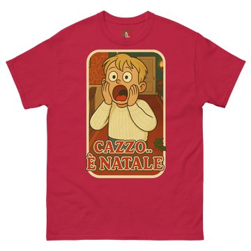 T-shirt classica Uomo E' Natale
