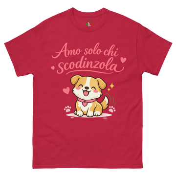 T-shirt classica Uomo Scodinzola