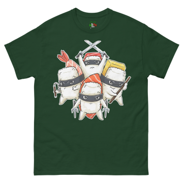 T-shirt classica Uomo Ninja Sushi