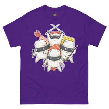 T-shirt classica Uomo Ninja Sushi