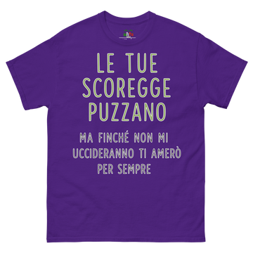 T-shirt classica Uomo Scoregge