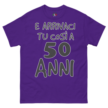 T-shirt classica Uomo 50 anni