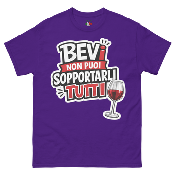 T-shirt classica Uomo Bevi...