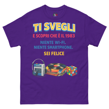 T-shirt classica Uomo 1983
