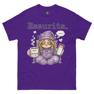 T-shirt classica Uomo Esaurita