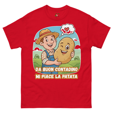T-shirt classica Uomo Contadino
