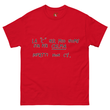 T-shirt classica Uomo Calma