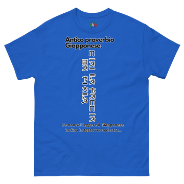 T-shirt classica Uomo Proverbio Giapponese