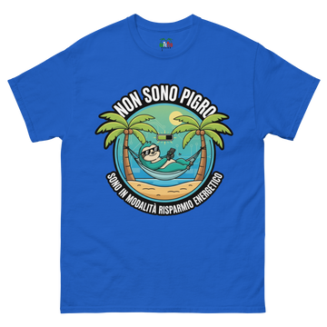 T-shirt classica Uomo Risparmio Energetico