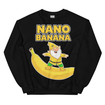 Felpa unisex Uomo/Donna Nano Banana