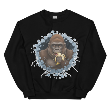 Felpa unisex Uomo/Donna Gorilla