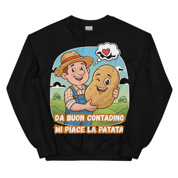 Felpa unisex Uomo/Donna Contadino