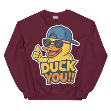 Felpa unisex Uomo/Donna DUCK YOU