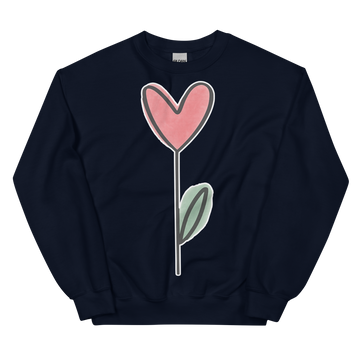 Felpa unisex Uomo/Donna Fiore Cuore