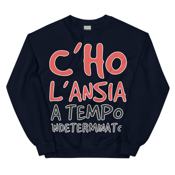 Felpa unisex Uomo/Donna Ansia