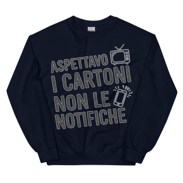Felpa unisex Classic Uomo/Donna Cartoni