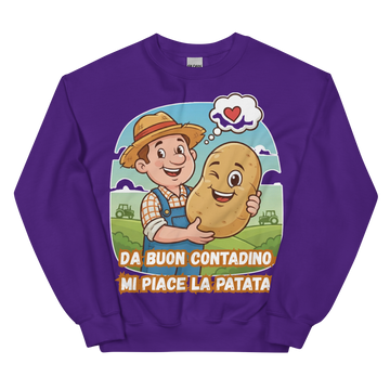 Felpa unisex Uomo/Donna Contadino