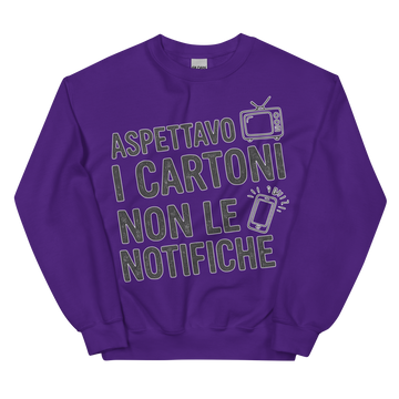 Felpa unisex Classic Uomo/Donna Cartoni