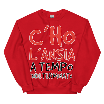 Felpa unisex Uomo/Donna Ansia