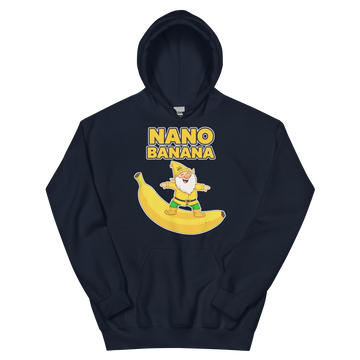 Felpa con cappuccio Unisex Donna/Uomo Nano Banana