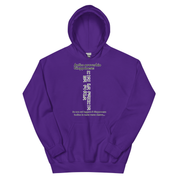 Felpa con cappuccio Unisex Donna/Uomo Proverbio Giapponese