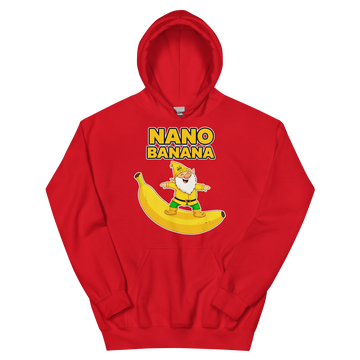 Felpa con cappuccio Unisex Uomo/Donna Nano Banana