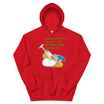 Felpa con cappuccio Unisex Uomo/Donna Lato Dolce
