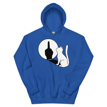 Felpa con cappuccio Donna Gatto