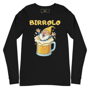 T-shirt a maniche lunghe unisex Uomo/Donna Birrolo Boccale