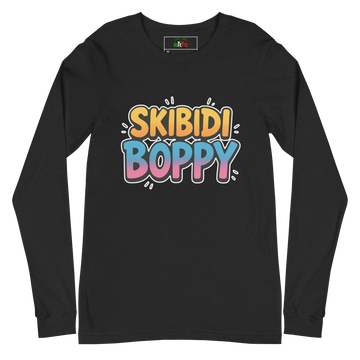 T-shirt a maniche lunghe unisex Uomo/Donna SkibidiBoppy