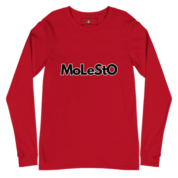 T-shirt a maniche lunghe unisex Uomo Molesto
