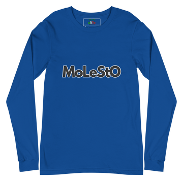 T-shirt a maniche lunghe unisex Uomo Molesto