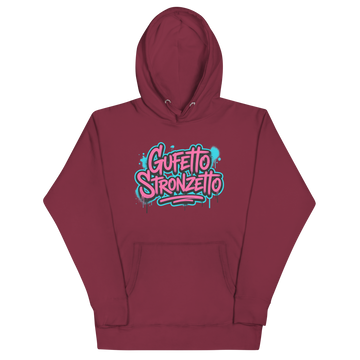 Felpa con cappuccio Unisex Donna/Uomo Gufetto Stronzetto