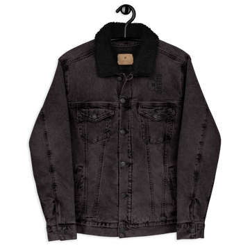 Giacca di jeans sherpa unisex Gufetto Brand