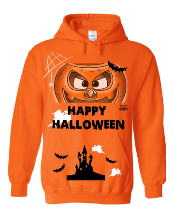 Felpa Donna Happy Halloween