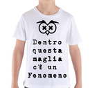 T-shirt Bambino Dentro questa Maglia... - Gufetto Brand