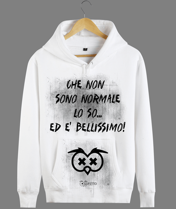 Felpa Donna Che non sono... Black Edition