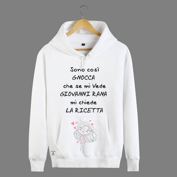 Felpa Donna Sono Così Gnocca