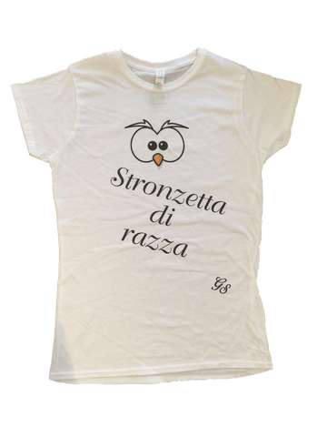 T-shirt Stronzetta di Razza Bianca Promo