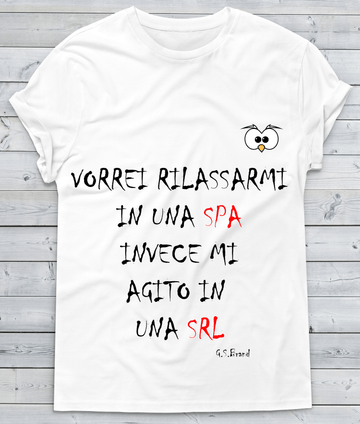 T-shirt Donna ( Vorrei Rilassarmi... )