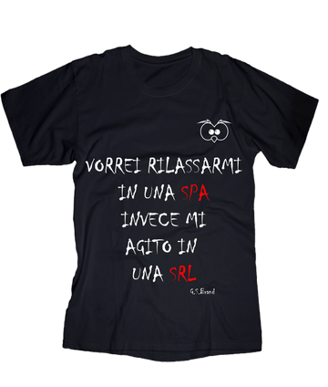 T-shirt Uomo ( Vorrei Rilassarmi... )