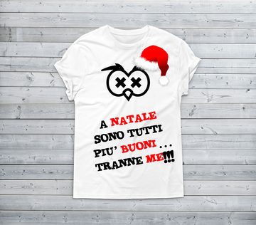 T-shirt Donna CHRISTMAS bianca