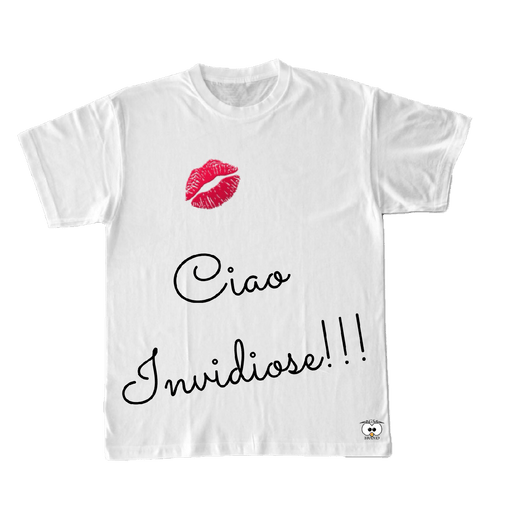 T-shirt Donna Ciao Invidiose - Gufetto Brand