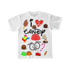 T-shirt Donna ( I love Candy ) - Gufetto Brand
