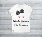 T-shirt Donna Meglio Sbronza - Gufetto Brand