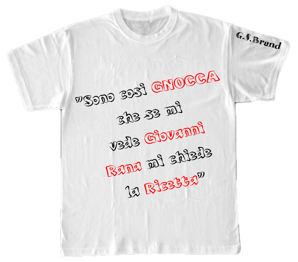 T-shirt Donna ( Sono così Gnocca... ) - Gufetto Brand